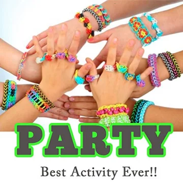Rainbow Loom Crafting Kit for Creative Bracelet Making