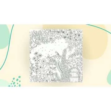 Secret Garden: An Inky Treasure Hunt and Coloring Book for Adults