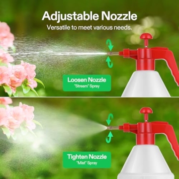 VIVOSUN Handheld Garden Pump Sprayer - 50 oz Capacity