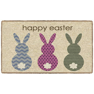 Spring Bunny Door Mat - Flagship Carpets Easter Mat