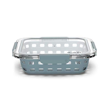 Ello Duraglass Baking Dish 8x8 2Qt Polar Grey