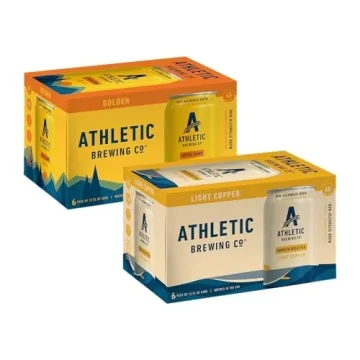 Athletic Brewing Non-Alcoholic Beer Mixed Case - 12 Cans