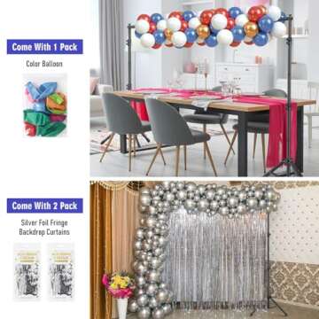 Eocnrhe Backdrop Stand Kit - Adjustable, Versatile