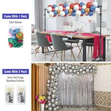 Eocnrhe Backdrop Stand Kit - Adjustable, Versatile