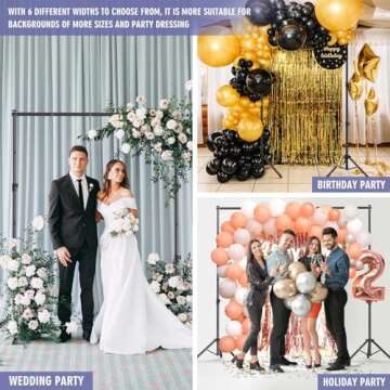 Eocnrhe Backdrop Stand Kit - Adjustable, Versatile