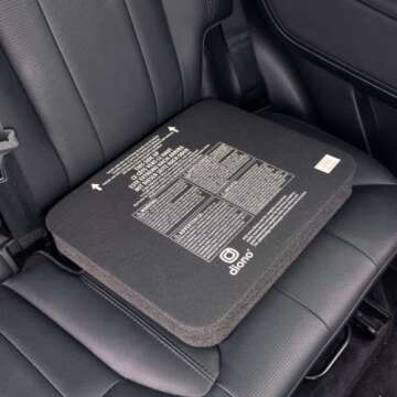 Diono Angle Adjuster Car Seat Wedge Cushion – Enhance Space for Rear-Facing Safety