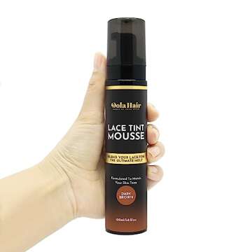 Dolahair Lace Tint Mousse for Seamless Wig Application