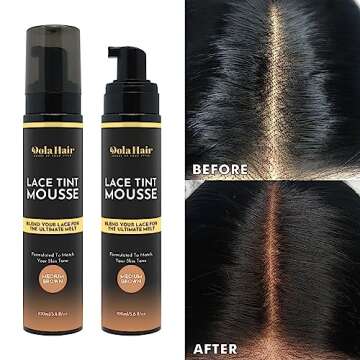 Dolahair Lace Tint Mousse for Seamless Wig Application
