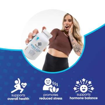 NuEthix Formulations Estro-Cort Anti-Estrogen Nutritional Support Dietary Supplement, 120 Capsules