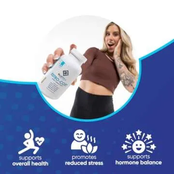 NuEthix Formulations Estro-Cort Anti-Estrogen Nutritional Support Dietary Supplement, 120 Capsules