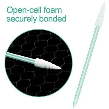 Chinco 200 Cleaning Swab Sticks for Precision Cleaning