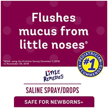 Little Remedies Safe Saline Spray and Drops for Babies