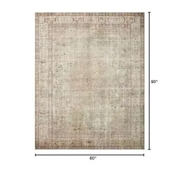 Loloi II Margot Collection MAT-01 Antique/Sage Area Rug - Stylish, Durable, and Non-Shedding