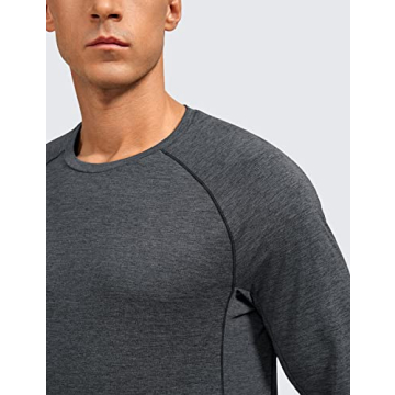CRZ YOGA Lightweight Long Sleeve Shirt for Men