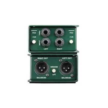 Radial JDI Stereo Premium Passive DI - DI Box