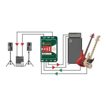 Radial JDI Stereo Premium Passive DI - DI Box