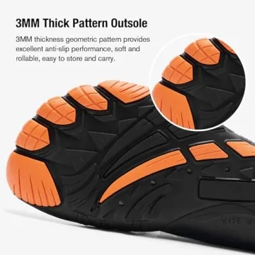 HIITAVE Men's Quick Dry Water Shoes for Aqua Sports