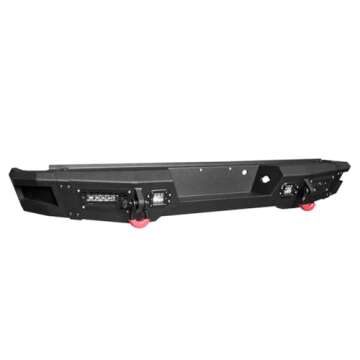 Vijay Rear Bumper Compatible with 2009-2014 Ford F150 (Excluding Raptor) with Lights and D-rings