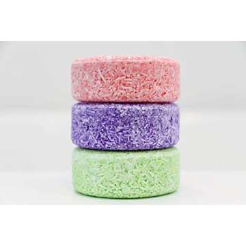 Organic Shampoo Bar 3-Pack - Natural Anti-Dandruff Care