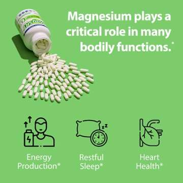 Jigsaw Health MagSRT | Magnesium Supplement with Vitamin B6, Folate & B12 | 240 Tablets | 60 Servings