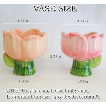Versatile JSPYFITS Ceramic Table Vase for Home Decor