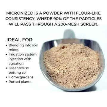 5 Pounds Azomite Organic Trace Mineral Powder - 70 Minerals