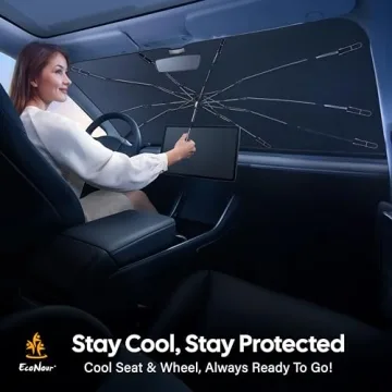 EcoNour Umbrella Windshield Sun Shade for Car