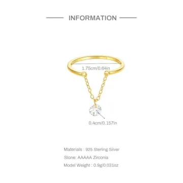 Kokoma Adjustable Sterling Silver Ring for Women