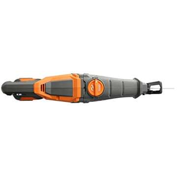Ridgid R8642 Cordless Reciprocating Saw with LED Light