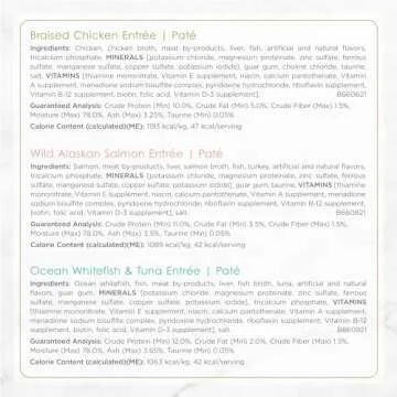 Purina Fancy Feast Gourmet Wet Cat Food Variety Pack, Petites Pate Collection, break-apart tubs, 48 servings - (Pack of 24) 2.8 oz. Tubs