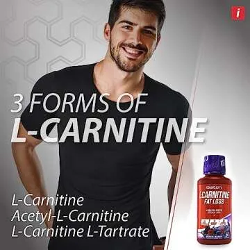 iSatori L-Carnitine 1500, Triple-Blend Liquid L Carnitine Supplement, with Acetyl & Tartrate, Stimulant Free Energy, No Calories, Sugar or Gluten, Keto-Friendly, Mixed Berry Flavor (24 Servings)