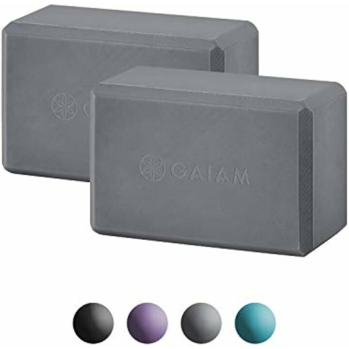 Gaiam Essentials Yoga Block Set - Supportive Foam