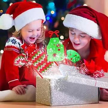 Hungdao Christmas Accessories Mini Doll Baker Outfit Set Include Apron Hats Rolling Pin Egg Cookie Tray Set Mixing Bowl for Xmas Doll Decorations, Doll is Not Included (Mixed Style)