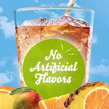 Crystal Light Liquid Tropical Paradise Punch Naturally Flavored Drink Mix with Caffeine, 1.62 fl oz Bottle