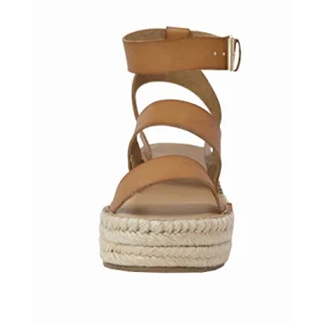 The Drop Women's Espadrille Flatform Ankle Strap Sandal
