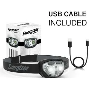 Energizer Rechargeable LED Headlamp Pro400 - Waterproof