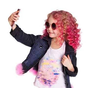 Hair Chalk Kit for Kids - 10 Colorful Pens