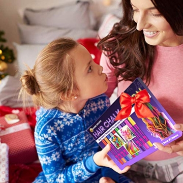 Hair Chalk Kit for Kids - 10 Colorful Pens