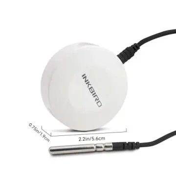 Inkbird Smart Sensor Data Logger Wireless Temp RH Monitor Device Android iPhone Temperature Humidity Recorder Thermometer Hygrometer IBS-TH1 Basement Guitar Greenhouse