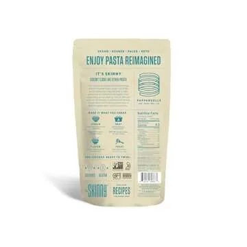 It’s Skinny Low Carb Pasta - Pre-cooked Italian Pappardelle Pasta, Konjac Shirataki Noodles, Gluten Free Pasta, Vegan and Keto-Friendly (6-pack)