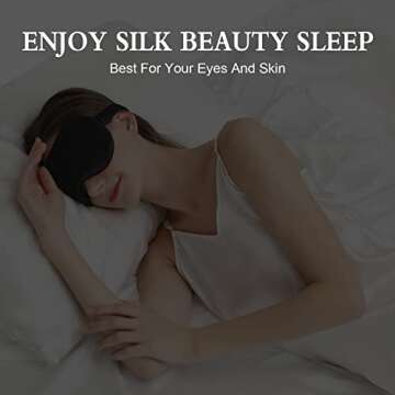Luxury 22 Momme Mulberry Silk Sleep Mask - ZIMASILK