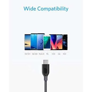 Anker PowerLine+ USB-C to USB-A Fast Charge Cable 6ft
