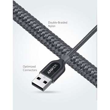 Anker PowerLine+ USB-C to USB-A Fast Charge Cable 6ft