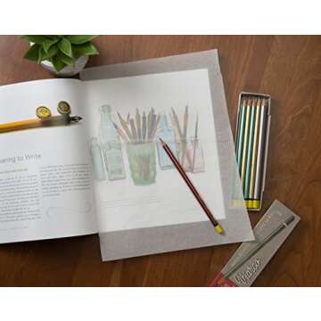 Bienfang Sketching & Tracing Paper Roll, White, 24 Inches x 20 Yards - for Drawing, Trace, Sketch, Sewing Pattern