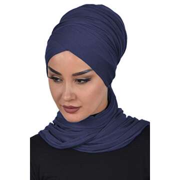 Stylish Aisha's Design Instant Turban Hijab Scarves