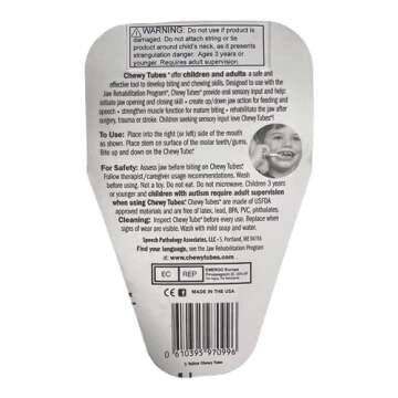 Chewy Tubes - Yellow PackageQuantity: 1 Child, New Born