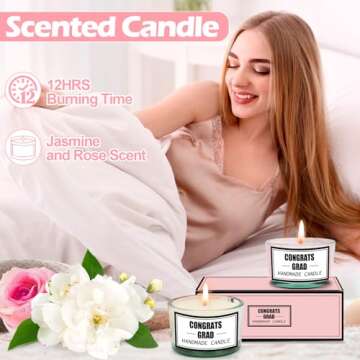 Duchong 2024 Graduation Gifts for Her, Graduation Gift Basket with Tumbler for College or High School Class of 2024 Graduation Gift Box for Graduates Daughter, Sister, Friend