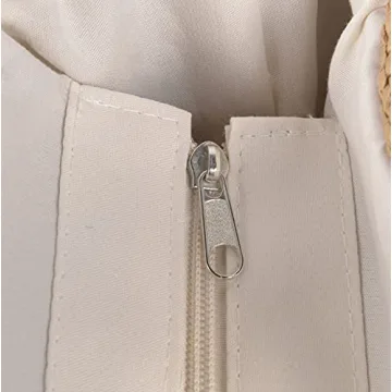 Stylish QZUnique Hand-woven Straw Bag for Everyday Use