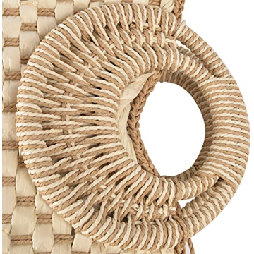 Stylish QZUnique Hand-woven Straw Bag for Everyday Use