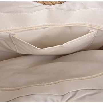 Stylish QZUnique Hand-woven Straw Bag for Everyday Use